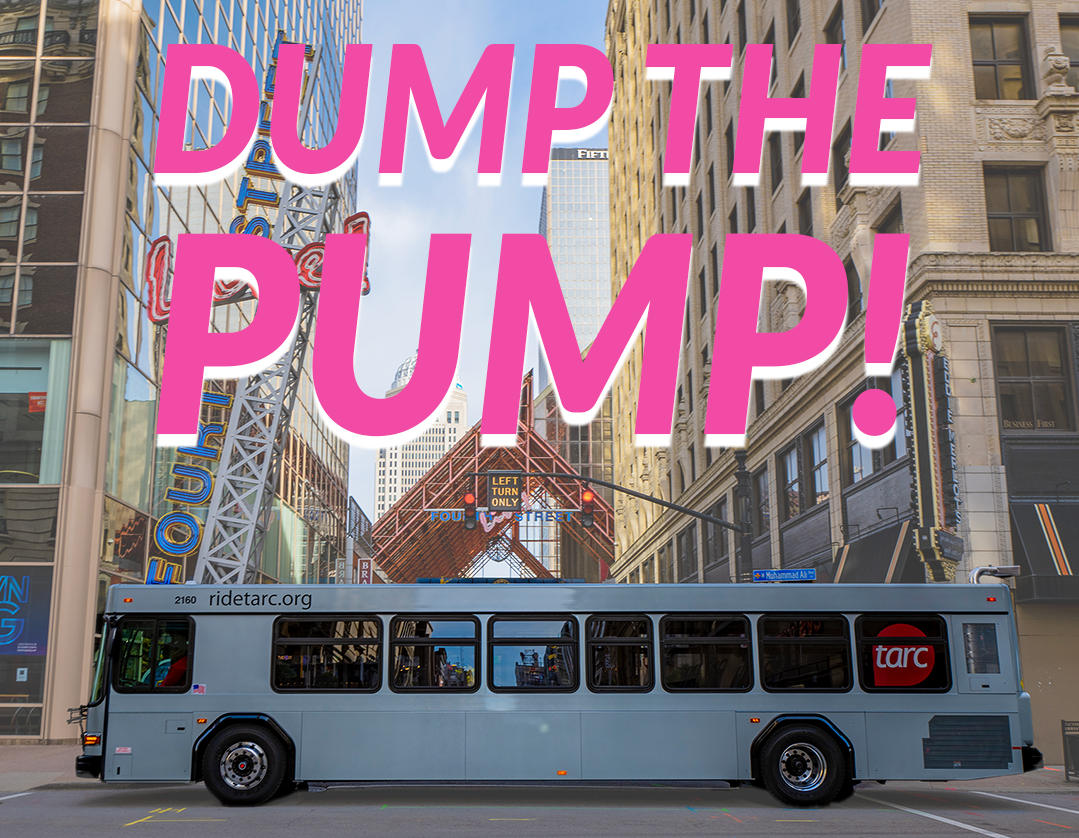 TARC encourages Greater Louisville to “Dump the Pump” this Friday, June