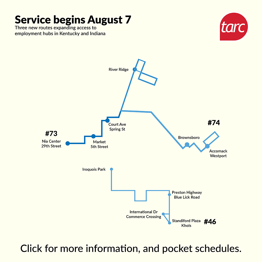 Service Begins August 7, 2022